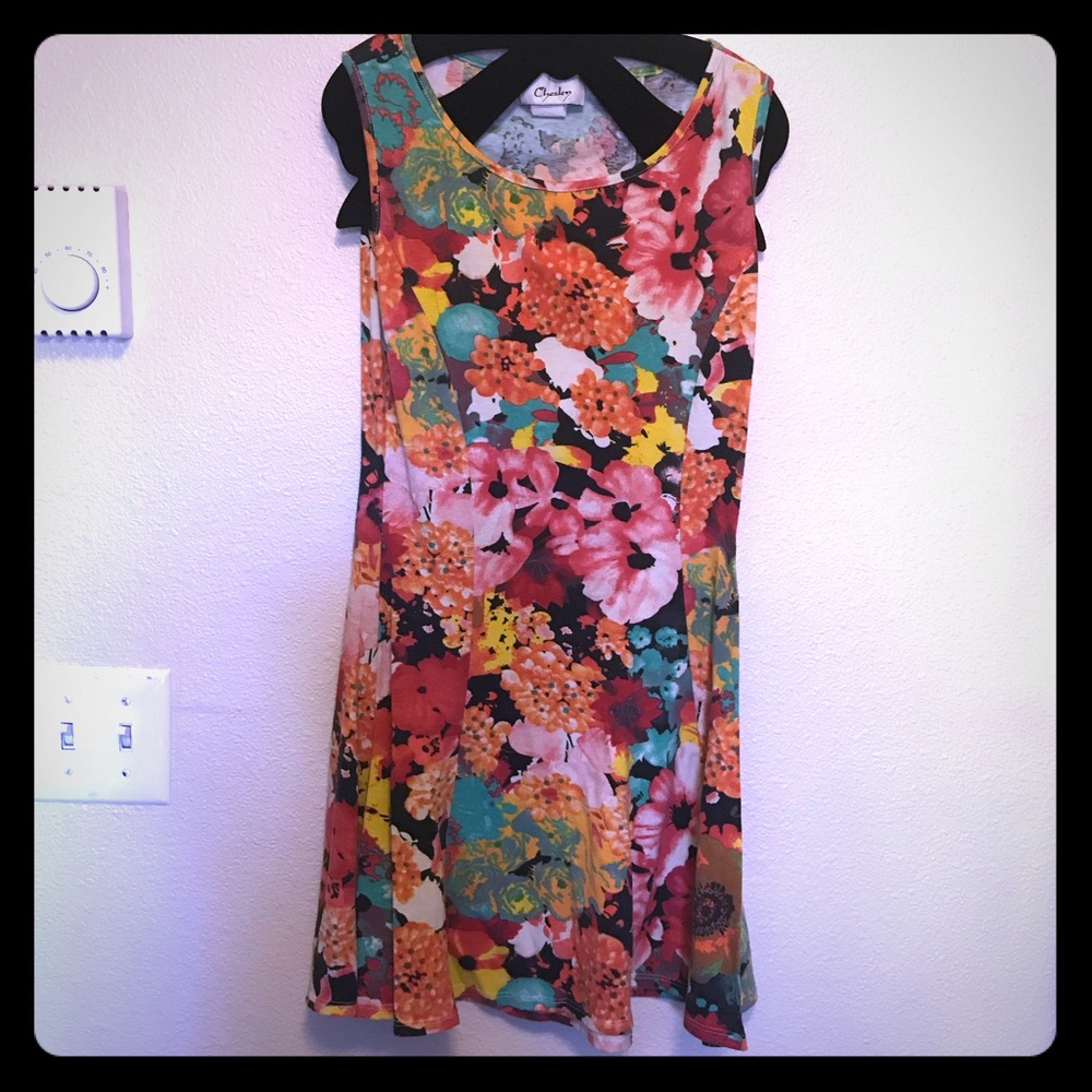Floral Skater Dress